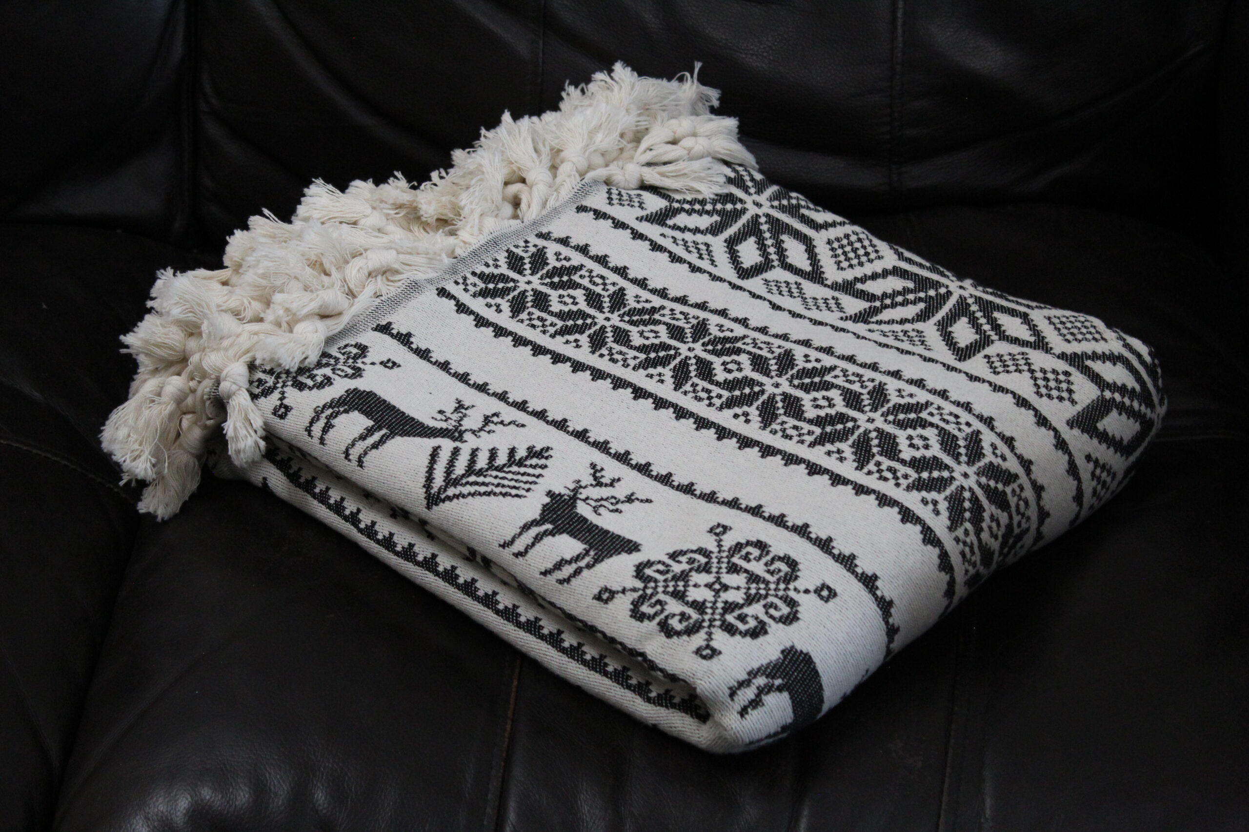 Winter Morning Turkish Cotton Blanket
