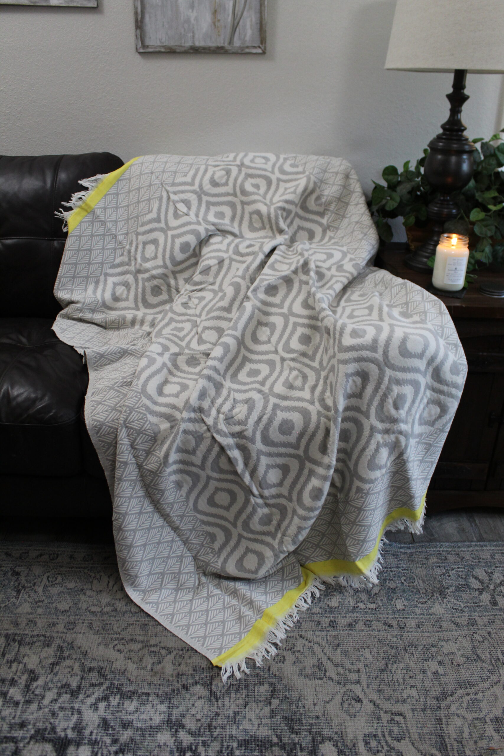 Awaken Turkish Cotton Throw