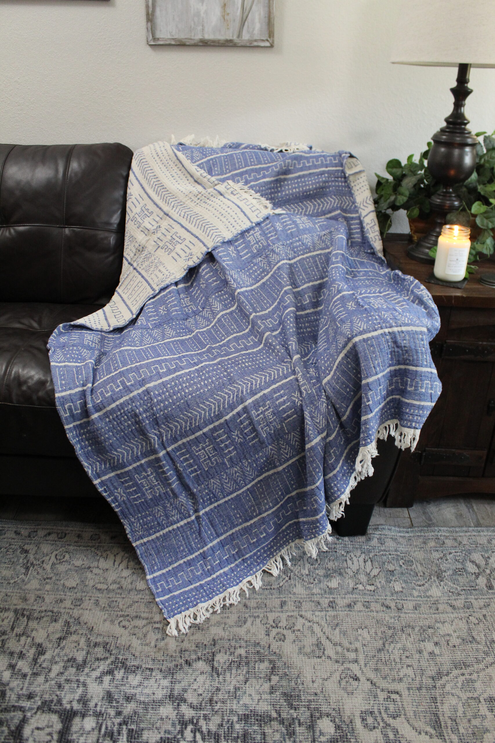 Aztec Turkish Cotton Throw