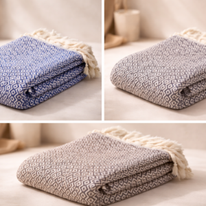Diamond Turkish Cotton Blanket