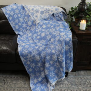 Snowflake Turkish Cotton Throw